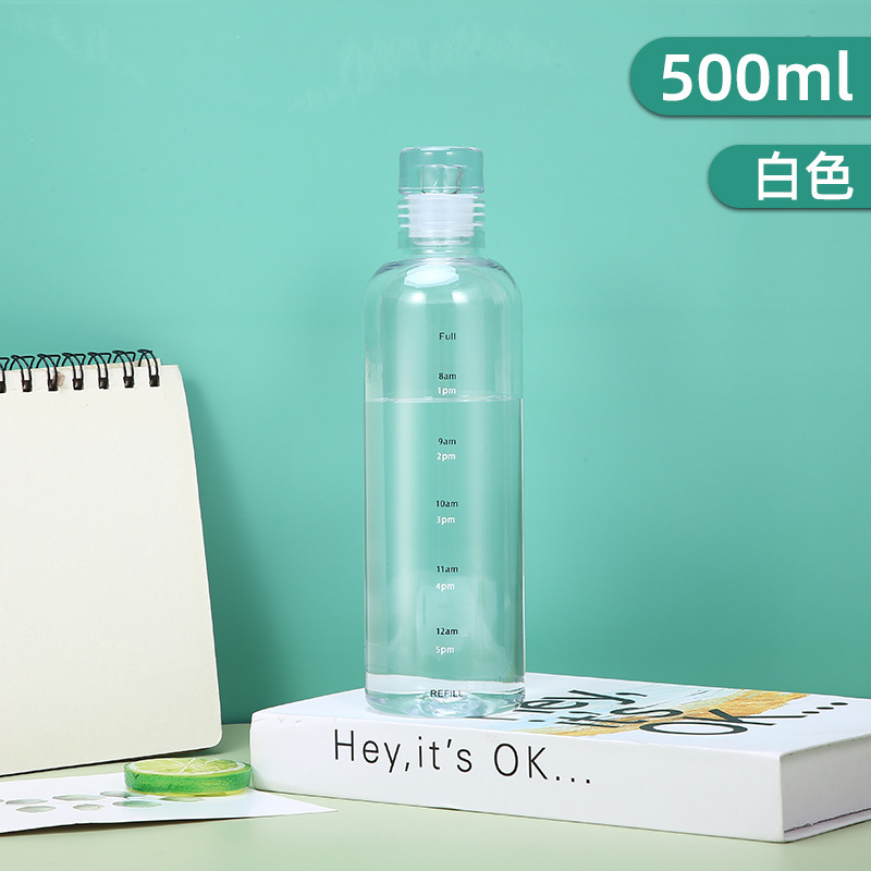Transparent graduated cup
