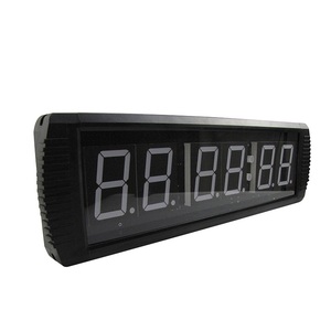 3 "6 cifre modalità di allenamento multiplo palestra Timer LED intervallo Timer con cicalino telecomando per giochi di esercizi di boxe - Product Image 3