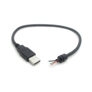 High Quality <strong>Custom</strong> <strong>USB</strong> <strong>2</strong>.<strong>0</strong> AM to Open End Data Cable Made with Pure Copper for Printer Computer Barcode Scanner Use