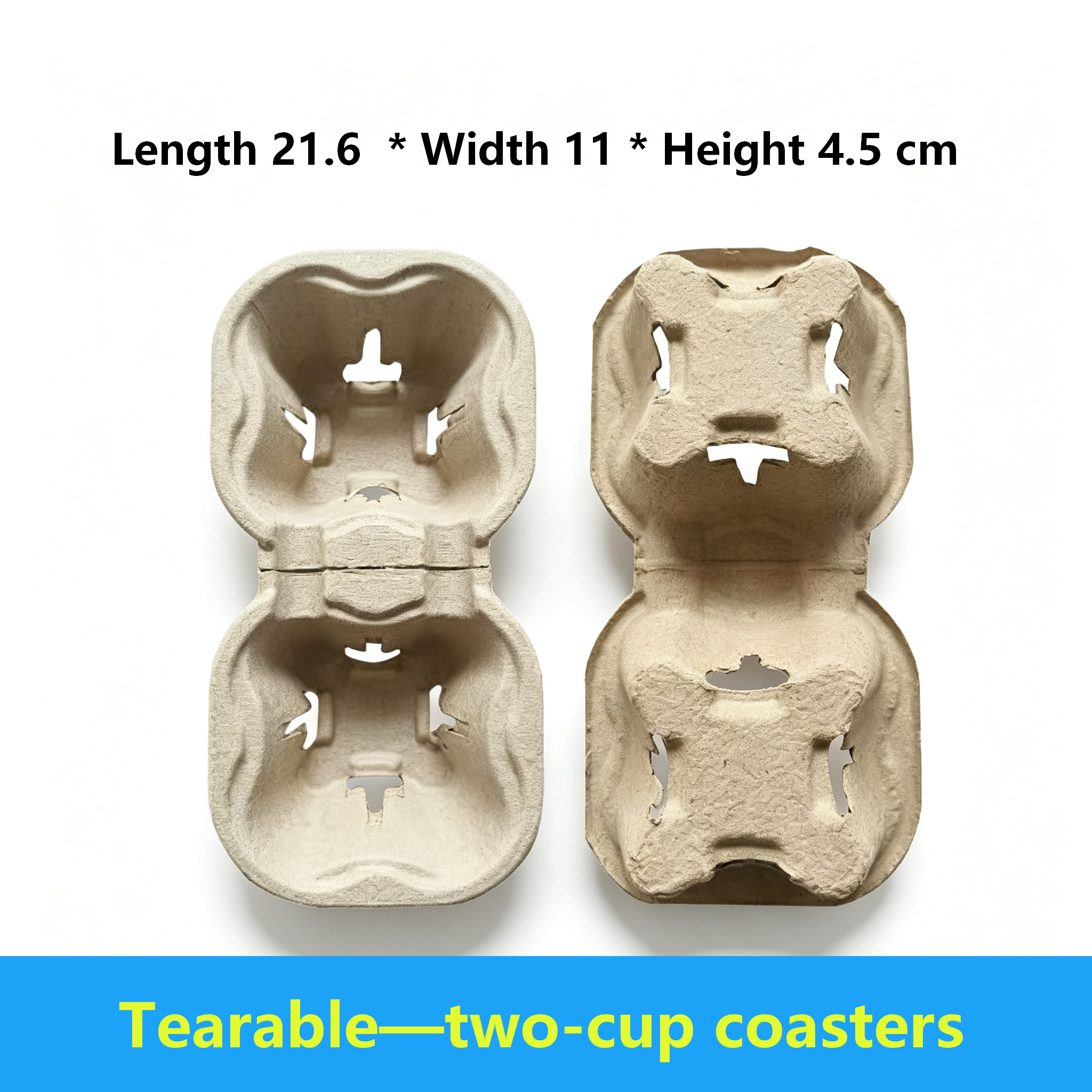 Porte-gobelets doubles détachables