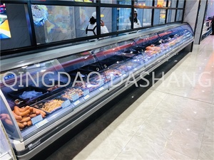 DELI hiển thị trường Hợp thịt cửa kính cửa hàng bán thịt siêu thị Showcase - Product Image 5