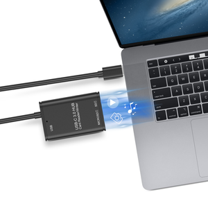 USB CからSD、マイクロSDメモリカードリーダー、タイプC-SDカードリーダーアダプターテラバイトMacBookカメラの容量Android Windows Linux - Product Image 5