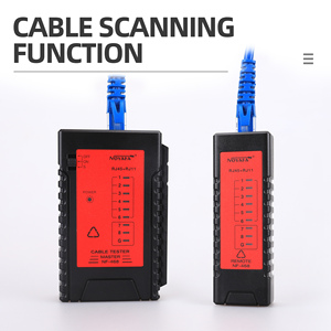 NF-468 Network Cable Tester RJ45/RJ11 Cable Cat-<strong>5</strong>/Cat-6 UTP Wire Line Tester NetWork Tool Multifunctional Automatic <strong>Test</strong> - Product Image 2