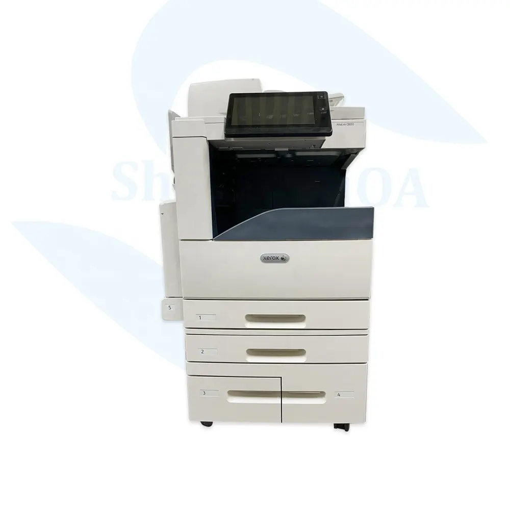 Impresora láser a Color A3 reacondicionada de alta velocidad, máquina multifuncional usada, fotocopiadoras para equipo de oficina Xerox C8055, tipo de impresora, 2 unidades