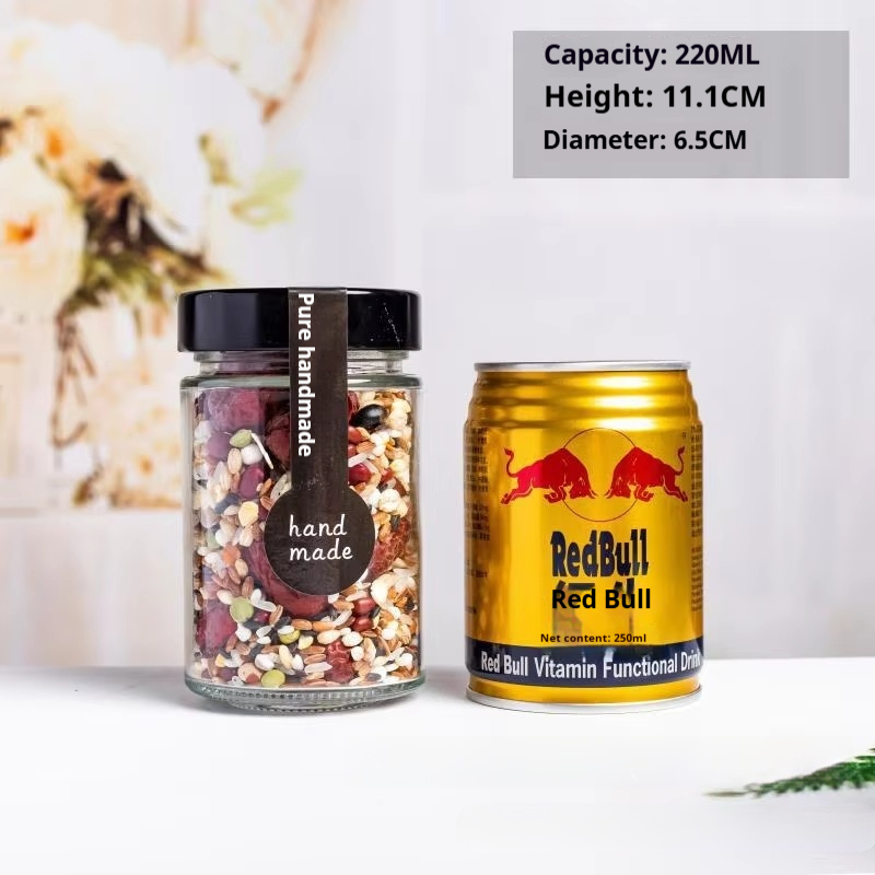 220ml de alta capacidad-transparente