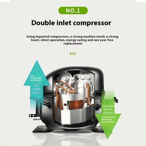 Cat Mountain King Tủ đông đứng làm mát bằng không khí thương mại nhiệt độ đơn cho trưng bày thực phẩm Lẩu sầu riêng trong siêu thị - Product Image 5