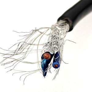 Bilgisayar kontrollü 300V bakır alüminyum çekirdek korumalı bükülmüş güç kabloları 0.5mm-24awg 600V PVC yalıtımlı havai - Product Image 3