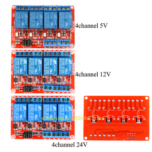 1 2 4 8 Channel 5V 12V 24V <strong>Relay</strong> Module with Optocoupler High Low Level Trigger <strong>Shield</strong> for <strong>Arduino</strong> PIC AVR MCU DIY <strong>Projects</strong> - Product Image 4