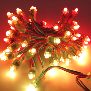 WS2811 Pixel Digital adressierbare LED-Lichterketten Wasserdicht RGB Voll farbe 12mm DC 5V - Product Image 6