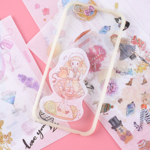 Phim Hoạt Hình Dễ Thương Trang Trí Sticker Gift Set Cô Gái Washi Giấy Planner Stickers Tùy Chỉnh Cho Máy Tính Xách Tay Nhật Ký Scrapbook Trang Trí Nội Thất Văn Phòng Phẩm - Product Image 3