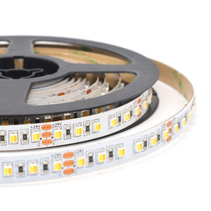SMD3528双白色二合一发光二极管灯带系列DC24V高亮度可调CCT柔性发光二极管灯带照明 - Product Image 4