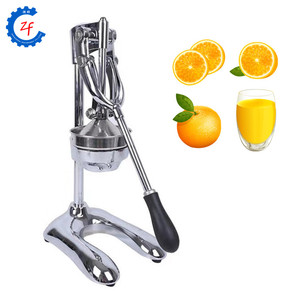 Yüksek meyve suyu verimi narenciye meyve sıkacağı makinesi nar portakal limon sıkacağı sıkacağı el basın suyu makinesi