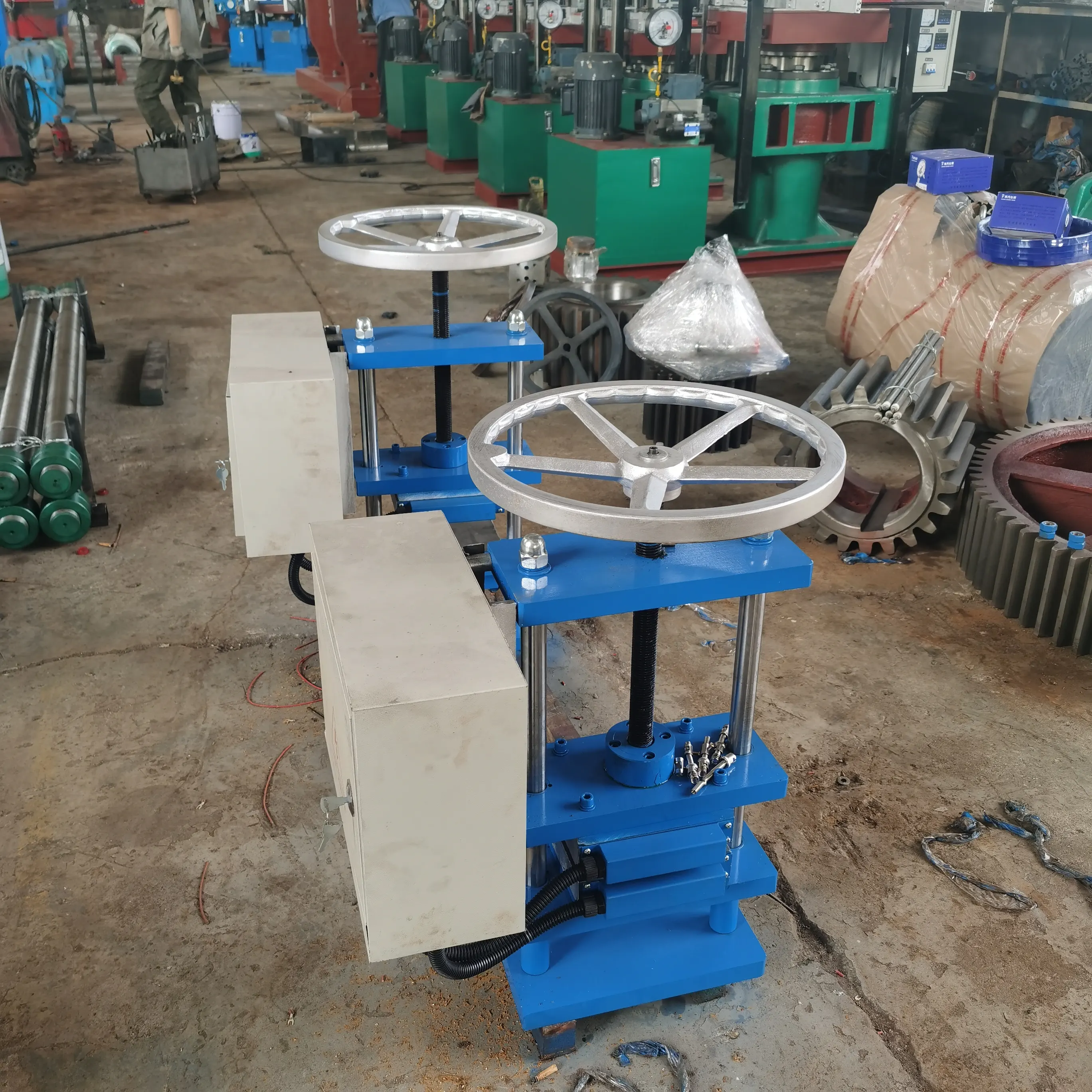 plate vulcanizer 25T auto heating rubber vulcanizer lab using small vulcanizing machine