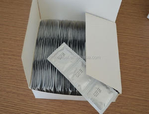 Großhandel Neue Trends 3 Stück Packung Guter Preis Grüner Apfel Geschmack Einfache Kondome OEM Akzeptable Beste geschmierte Kondome - Product Image 3