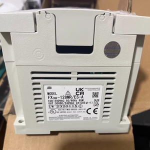 Original FX3U-128MR/ES-A PLC 64 Input 64 Output 128 Points Relay <strong>Type</strong> <strong>Programmable</strong> <strong>Logic</strong> <strong>Controller</strong> - Product Image 1