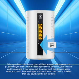 ホームファクトリー業界OpenWRT OSバージョン1キー点滅Wifi6 5g WifiルーターSIMカードスロット付き - Product Image 6