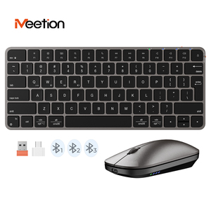 Meetion C210 Slim Mini Wireless Keyboard and Mouse Set Office PC Laptop Tablet Android Computer Accesorio - Product Image 3