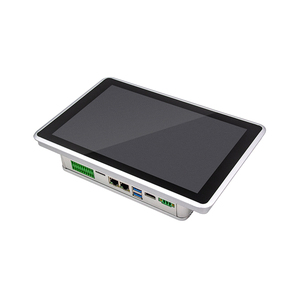 24VDC 10.1 pollici HMI con COM RS485 CAN 2LAN 4G LTE buzzer incorporato o watchdog Android Linux Debian industria HMI touchscreen PC - Product Image 4