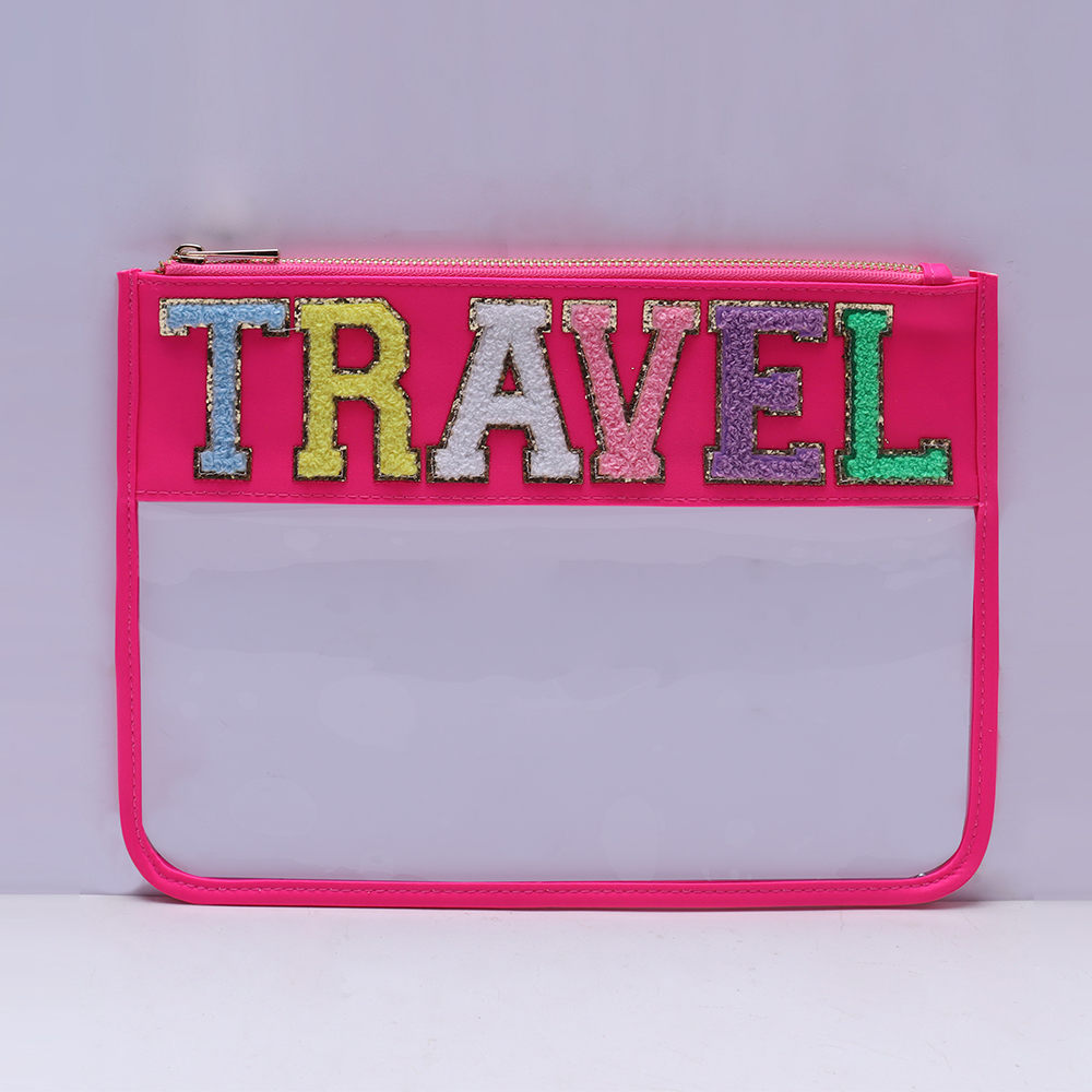 PVC clair rose chaud de VOYAGE