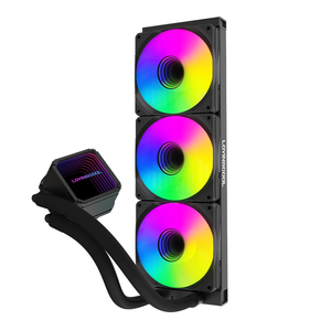 Lovingcool 360 ชุดทําความเย็นด้วยของเหลวพัดลมระบายความร้อน CPU ARGB RGB ชุดทําน้ําเย็นคอมพิวเตอร์พร้อมอินเทอร์เฟซพลังงาน 3 พิน - Product Image 1