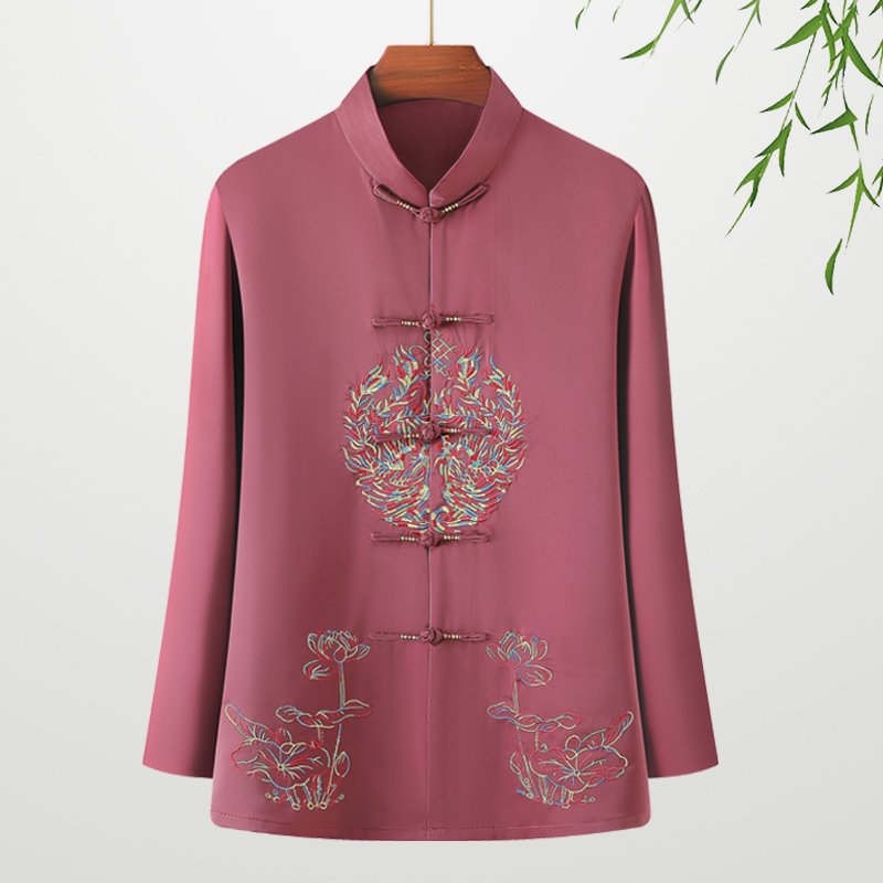 Women's pink long sleeve top