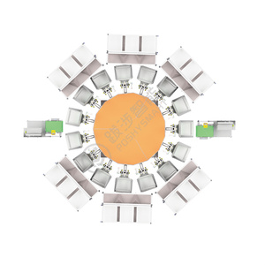 Clasificación de almacenamiento Estantería de almacenamiento de alta densidad Un sistema de clasificación 3D flexible y de alta velocidad - Product Image 3