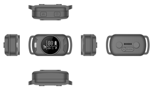 ODM新しいIDスマート犬のトレーニング襟ハンドヘルドリモコントーン、振動、静的刺激の1-15レベル - Product Image 2