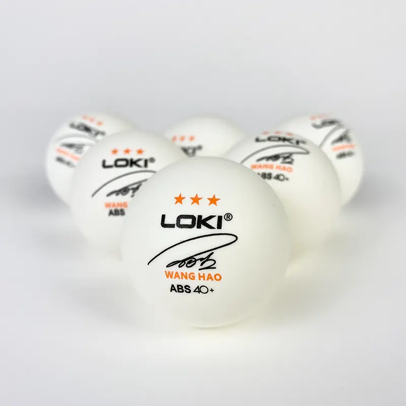 LOKI özel yeni en kaliteli Ping Pong topları toptan masa tenisi topları 3 yıldız Ping Pong topları