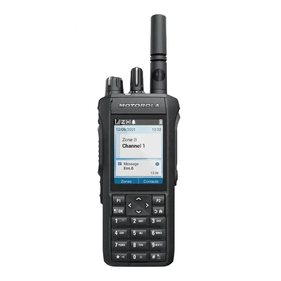 Original Motorola DMR R7 radio GPS radio portátil walkie talkie Wifi radio de dos vías de mano para la oficina de negocios