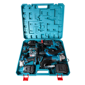 21V taşınabilir matkap 5 In1 lityum pil güç aracı kiti fabrika özelleştirilmiş elektrikli çekiç matkap elektrik anahtarı seti - Product Image 3