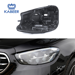Otomatik kasa far konut arka kapak için mercedes-benz E sınıfı W213 W238 E260 E300 2021 araba ön far bankası kapak kabuk - Product Image 2