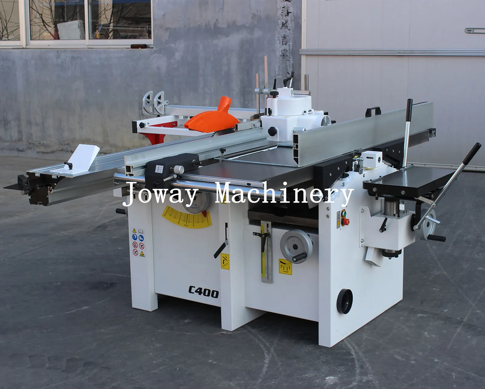 2022 Combined Universal Wood Woodworking Machine 5 Function C400 Wood Working Table Saw Multi Function Cutting Planing Machinery