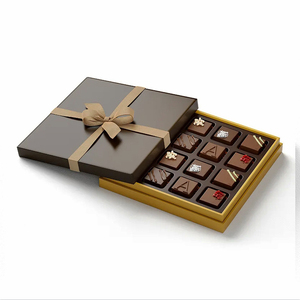 スタンプチョコレートキャンディーギフトボックスクリスマスフェレロボックスプレミアムセンスチョコレートケーキ32/16/9グリッドパッケージメーリングボックス
