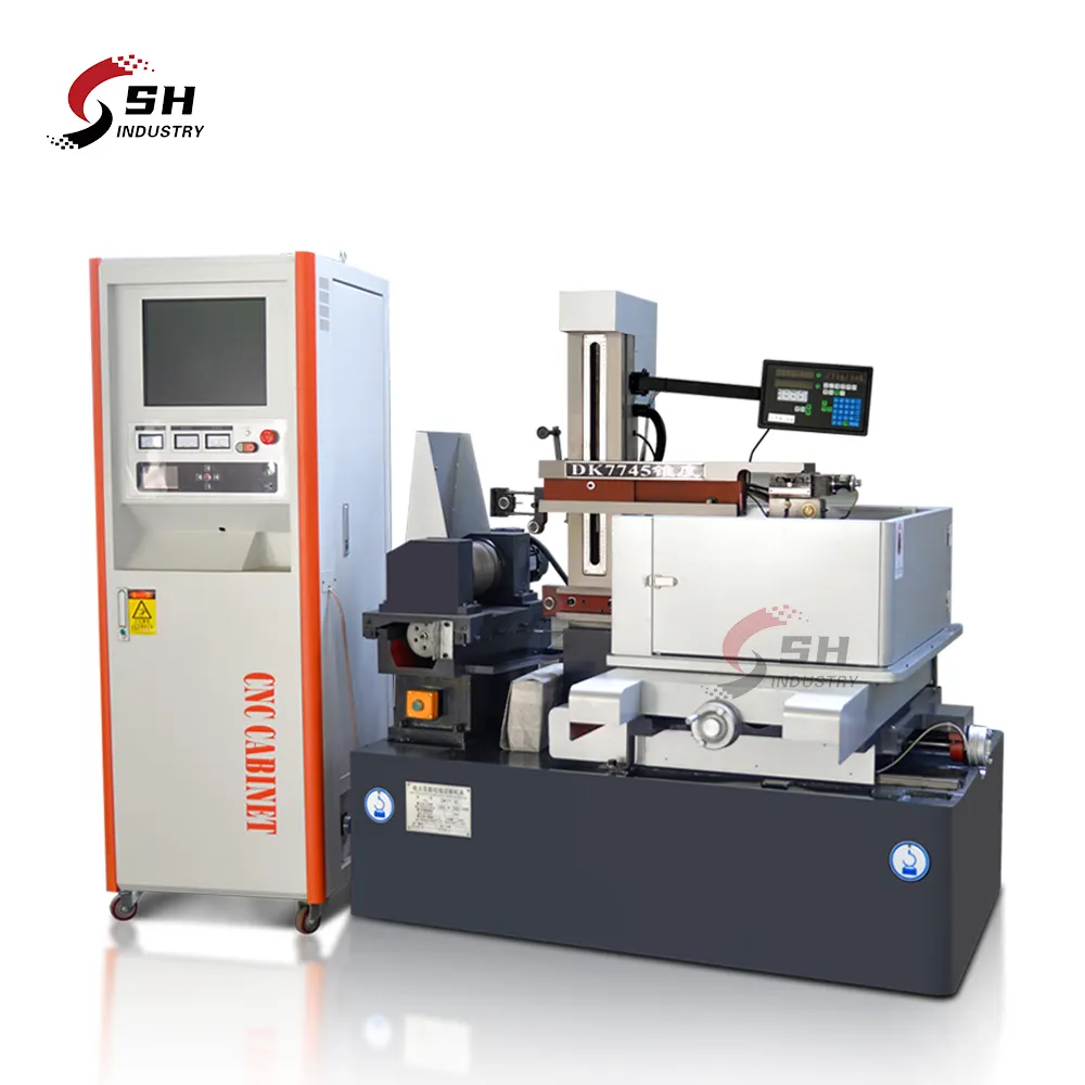Máquina de corte de alambre de alta precisión, DK7735, CNC EDM, China