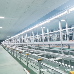 Línea de montaje de fuente de alimentación de computadora Ups Montaje de almacenamiento de energía Línea transportadora de circulación Herramientas Operación de palés Otro - Product Image 1