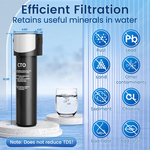 No Waste Water Undersink Water Purifier <strong>Filter</strong> Anti-Burst Pre-<strong>Filter</strong> <strong>Filter</strong> Replace the <strong>Filter</strong> Cartridge for RO System - Product Image 3