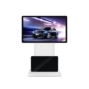 Chiosco da 55 pollici con supporto da pavimento orizzontale e verticale Digital Signage Touch <span class=keywords><strong>Screen</strong></span> Monitor <span class=keywords><strong>Display</strong></span> pubblicitario