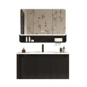 Kết hợp Vanity sơn mài hiện đại với Gương LED và hiệu quả tổ chức cho phòng tắm và phòng ngủ không lộn xộn - Product Image 6