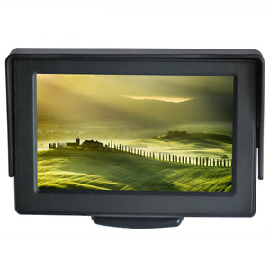 Mini Pantalla de 4,3 pulgadas, Monitor de Audio y Vídeo de seguridad de 2 canales, Monitor CCTV de cámara, pantalla IPS de 4,3 pulgadas, Monitor de respaldo de visión nocturna - Product Image 1