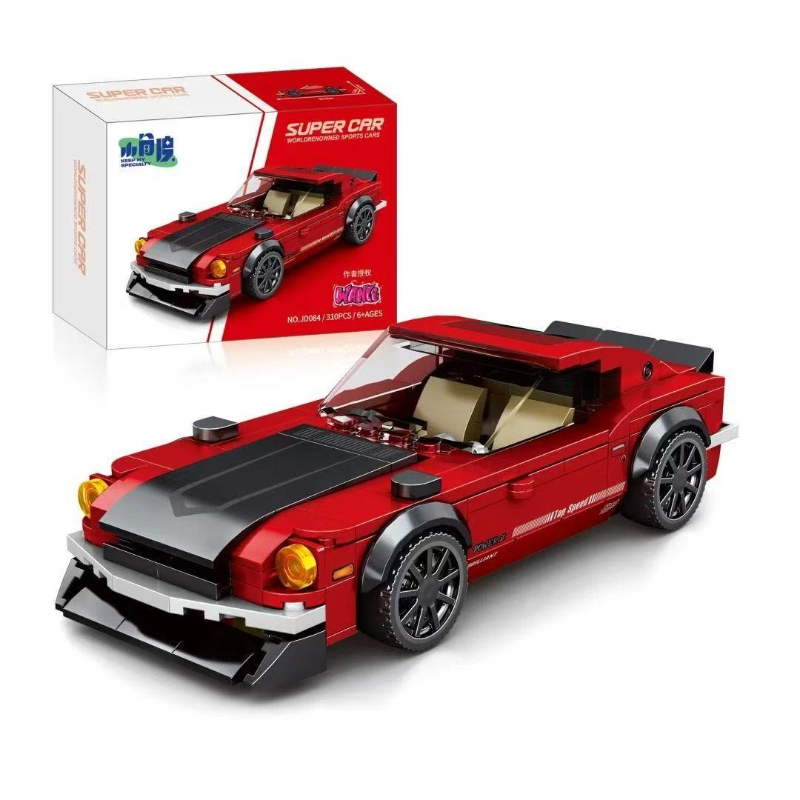 XJD JD084 Speed Series MOC Car Man Assembly Toys for Kids