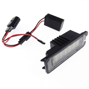 LED plaka ışıkları meclisi VW Passat B6 B7 Golf MK4 MK5 MK6 MK7 Polo Phaeton Beetle süper Leon 3D0943021A - Product Image 3