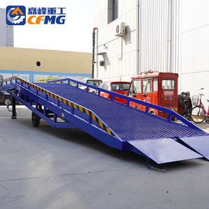 CFMG 6ton-15ton Hydraulic Dock Leveler <strong>Loading</strong> Dock Ramp Forklift Mobile Container <strong>Unloading</strong> <strong>Platform</strong> - Product Image 1