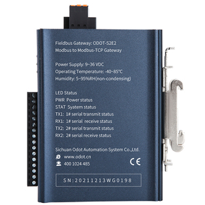 For ODOT Converter Modbus RTU/ASCII TCP Communication Protocol 2 <strong>RS485</strong> Serial Port Master-Slave Optional <strong>Input</strong> <strong>Output</strong>(IO) - Product Image 2