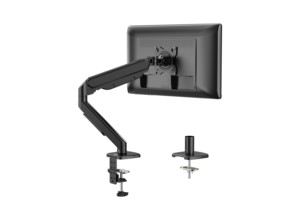 Black Single Arm Monitor Holder Monitor <strong>Mount</strong> Fit for 13&quot;- 32&quot; Screen Used in Office and Home - Product Image 5
