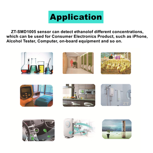 Keramik verpackung MEMS-Prozess Metalloxid material Alkohol-/Ethanol-Sensor Für Alkohol tests für Kraftfahrzeug fahrer - Product Image 6