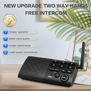 Kablosuz ses interkom sistemi tam dubleks kablosuz iki yönlü interkom otel için - Product Image 3