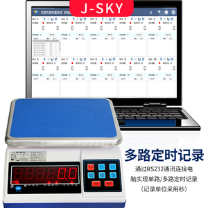 智能工业高精度商用电子秤电子表秤克称重计数称重秤 - Product Image 4