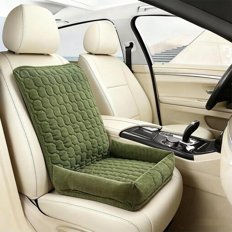 แผ่นรองสัตว์เลี้ยงในรถยนต์ - สีเขียว 60*100ซม
