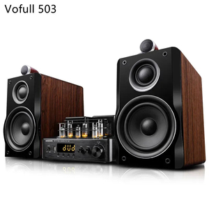 Altavoz de estantería de ordenador pasivo Vofull, amplificador de potencia de tubo, altavoces de estantería pasivos - Product Image 1