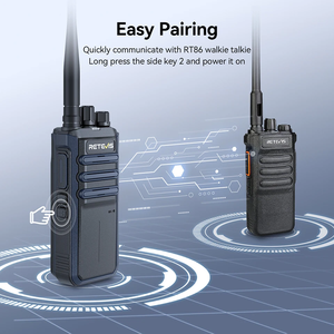 <strong>Retevis</strong> RT86A 10W Walkie Talkie Radio Heavy Duty Walkie-talkie Communication Long Range Radio Communicator Intercom Long Reach - Product Image 2